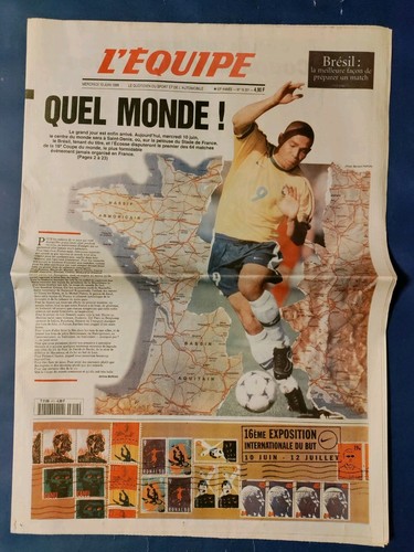 Coupe monde france 10 - france, 98