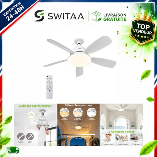 Ventilateur plafond led cm - plafond, 62