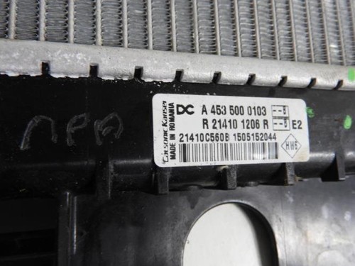 Radiateur eau renault - radiateur,