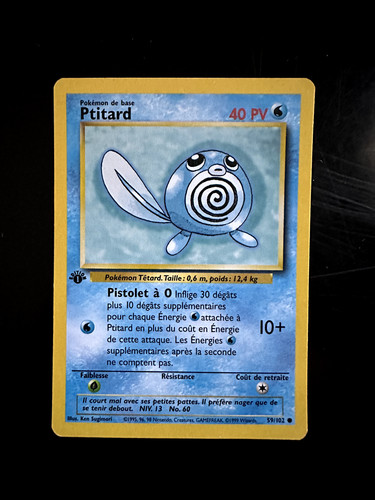 Carte pokémon french ptitard - carte,