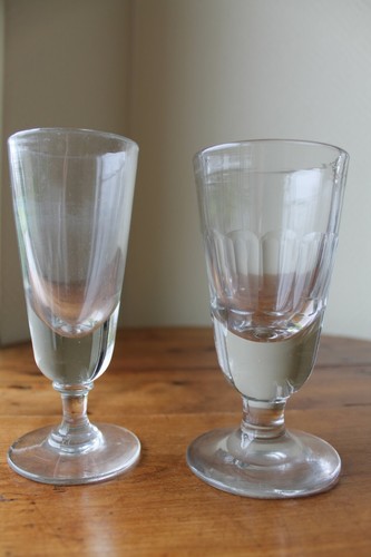 Anciens verres absinthe - verres, à