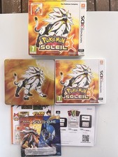 Pokémon soleil Édition Collector Steelbook Complet