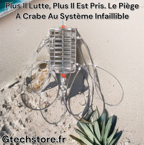 Piège crabe acier - crabe,