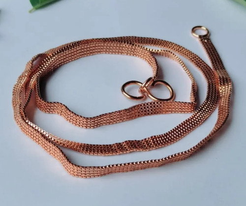 Collier chaîne tissée - , plate