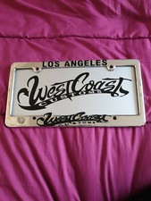Plaque USA West Coast Customs
