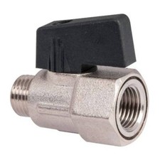 Accessoire fioul robinet d'isolement à purge Mâle Femelle boisseau sphérique