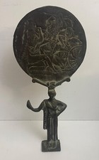 Miroir pied étrusque en - étrusque,