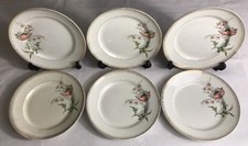 Lot4 De 6 Assiettes Plates Alésia Céranord St Amand France Semi Vitrifié D 22,5