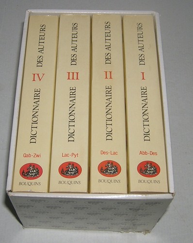 Dictionnaire des auteurs - dictionnaire,
