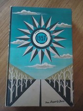 * AGENDA DUNLOP 1957 * PUB CLIPPING PUBLICITAIRE PNEUS PNEUX AUTOMOBILE GARAGE 