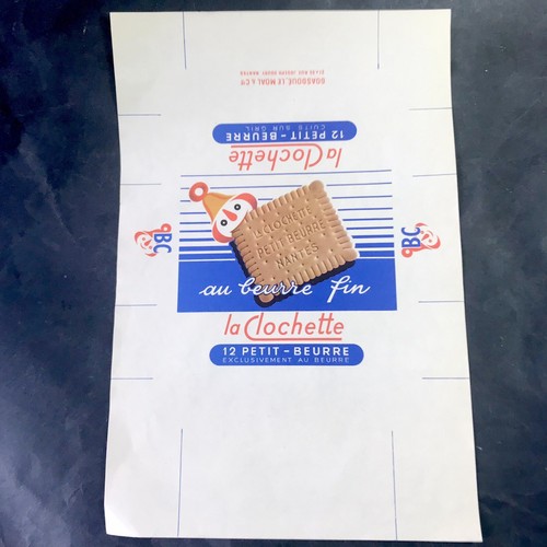 1954 etiquette biscuit petit - biscuit,
