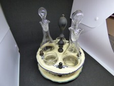 Huilier/Vinaigrier porcelaine