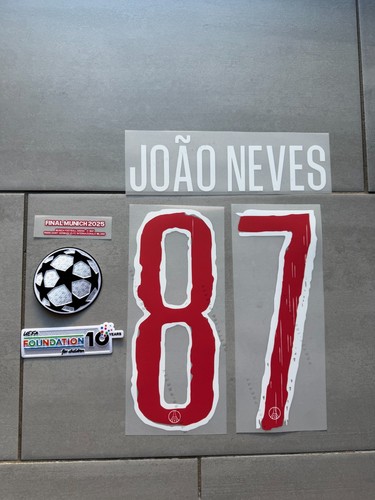 Flocage joao neves psg - flocage,