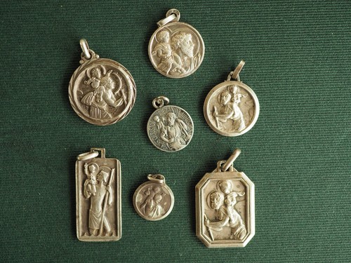 Lot medailles religieuses - lot, 7