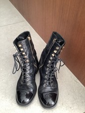Chanel Combat Boots