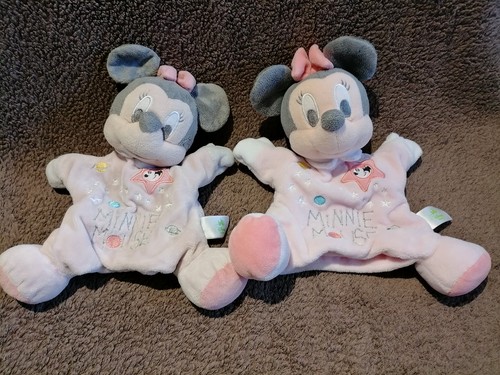 Doudou marionnette minnie gris - doudou,