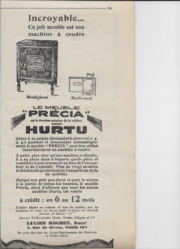 Publicité ancienne 1928