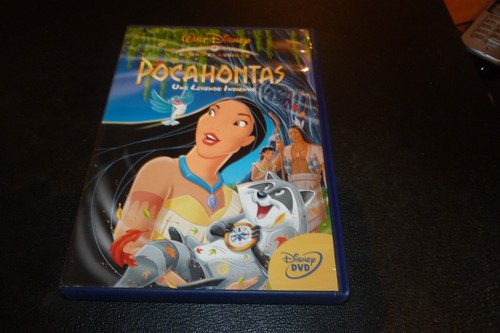 Dvd pocahontas dessin anime - dvd,