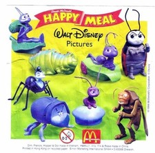 1000 & une pattes - Set de 8 figurines McDonald Happy Meal