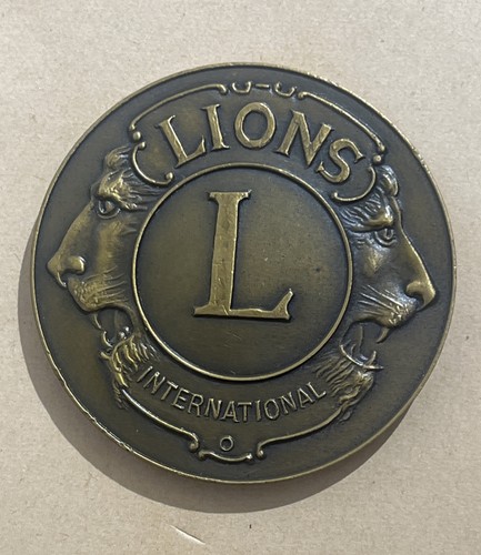 Medaille lions club - medaille,