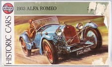 Airfix N°02441-3 Series 2 - Alfa Romeo 1933 Voiture Historique 1/32 Neuf Boite
