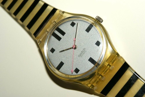 1987 swatch watch - watch, calafatti