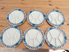 6 assiette à fondue, Villeroy