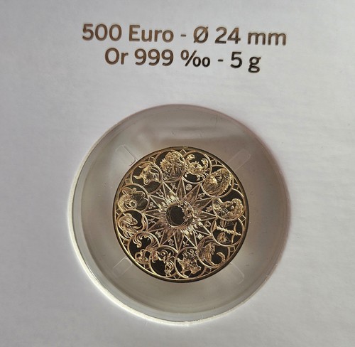 Pièce 500 999 - 500€, or