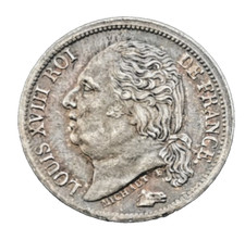 N°46.  LOUIS XVIII 1/2 Franc
