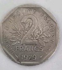 Piece francs semeuse de - de,