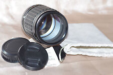 IMPECCABLE objectif 135mm f2,5 TAKUMAR' PK avec bouchon, pare-soleil, housse EXC