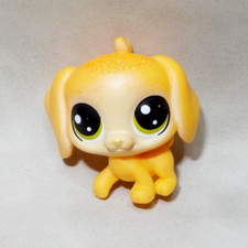 LITTLEST PET SHOP LPS #14 HASBRO  BEBE CHIOT BEAGLE GLEAMER TAWNYTON GLITTER G4