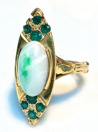 Bague carats jade - 18,