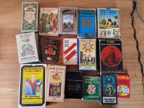 Lot jeux tarots - jeux, &