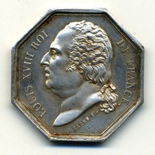 Jeton argent louis - (3772),