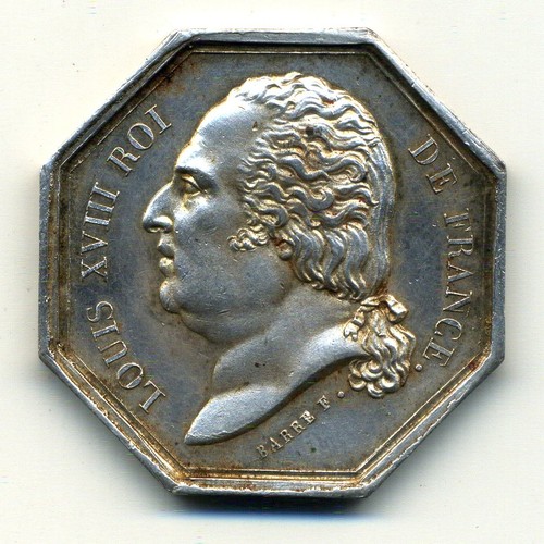 Jeton argent louis - (3772),