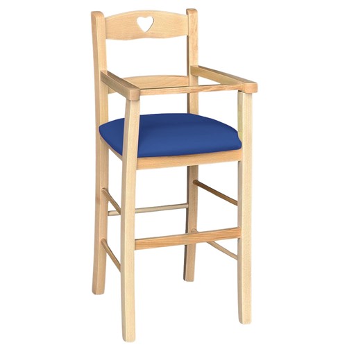 Chaise haute bois couleur - chaise,