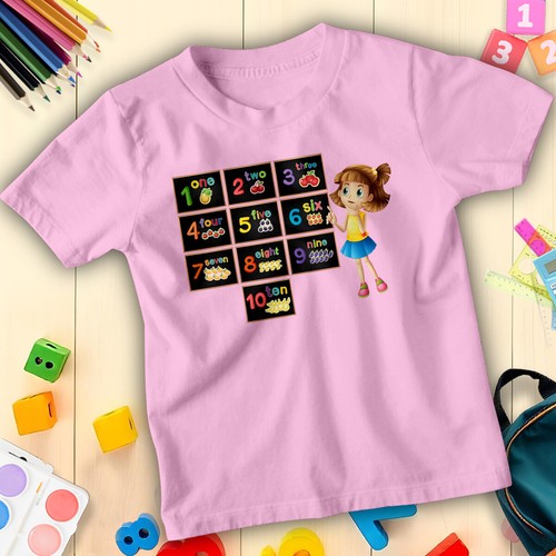 Shirt pour enfants design de - enfants,
