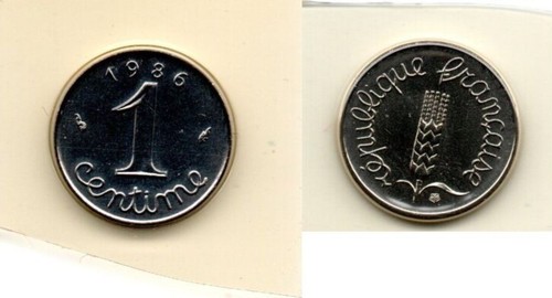 38633 1 centime - 38633,