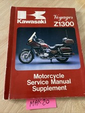 Kawasaki Z1300 Voyager ZG1300 supplement revue moto technique Manuel Atelier