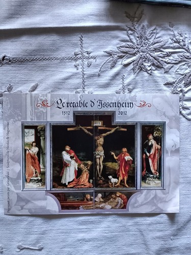 Triptyque retable assenheim - retable, d'assenheim