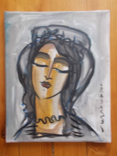 Acrylique sur toile peintre - toile, du