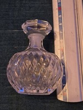 petit flacon vide en cristal