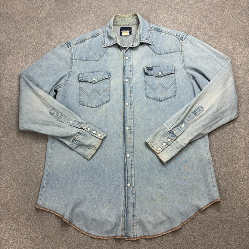 Chemise jean wrangler - en,