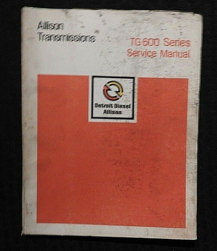 Detroit diesel allison 617 - detroit, tg