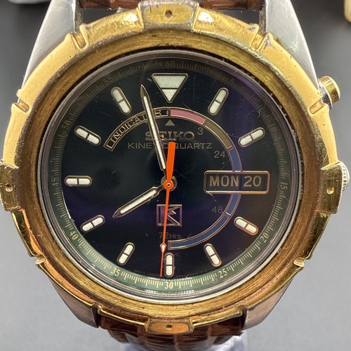 Seiko kinetic 5m23 6a89 - kinetic, sports