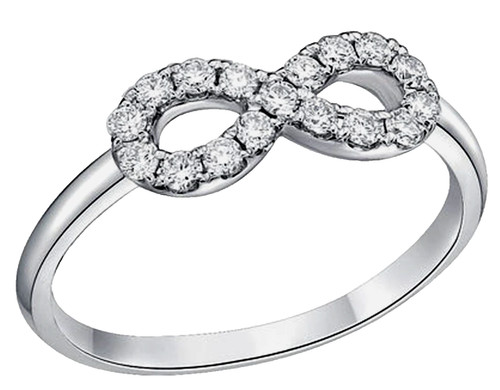 Bague blanc massif - bague,