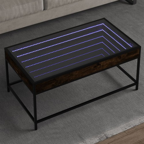 Table basse avec led infini - table,
