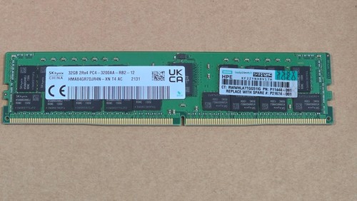 32gb pc4 ddr4 2rx4 - hp,