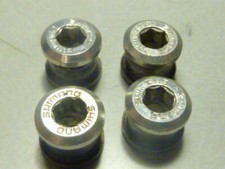 Vintage 4 shimano crankarm bolt Boulon de manivelle  vis pedalier